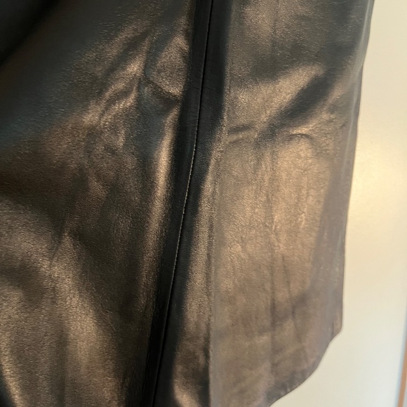 BCBG long leather skirt - Picture 11 of 14